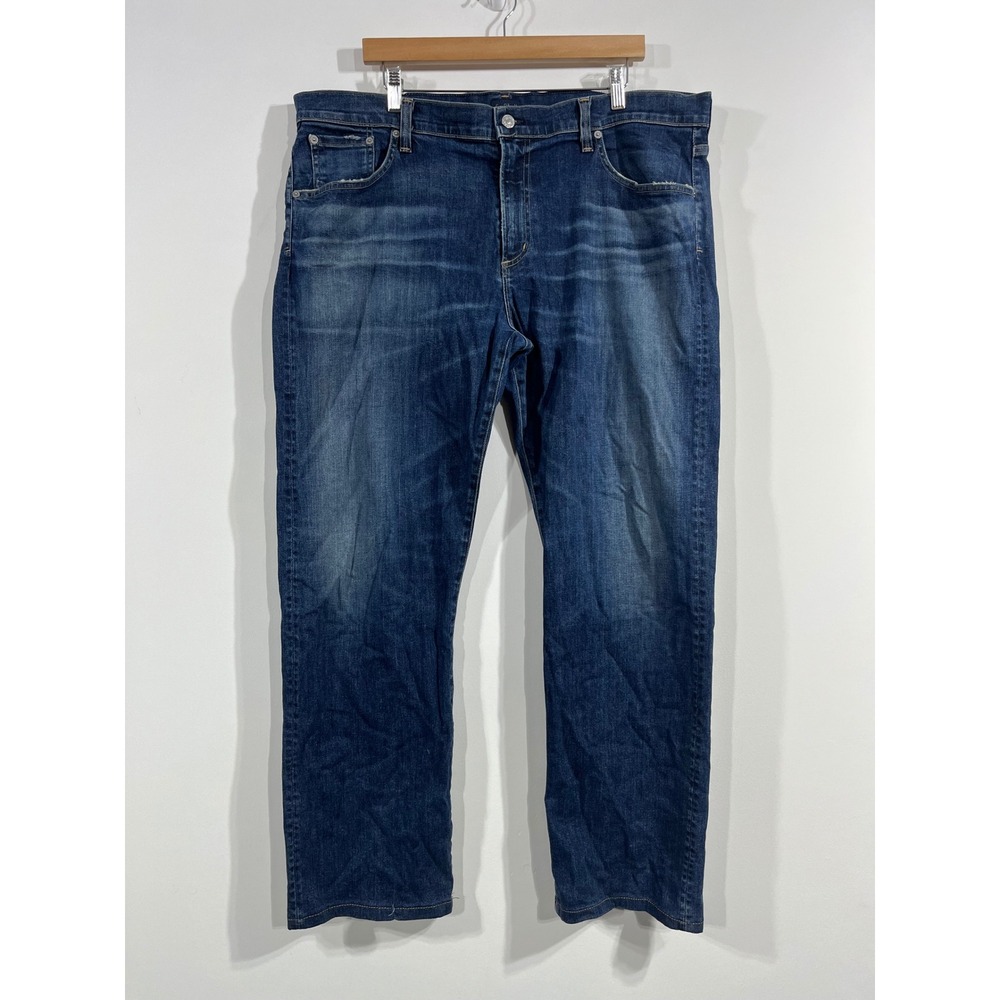 Citizens of Humanity Sid Straight Leg Jeans Mens Dark Wash Blue Denim Size 40
